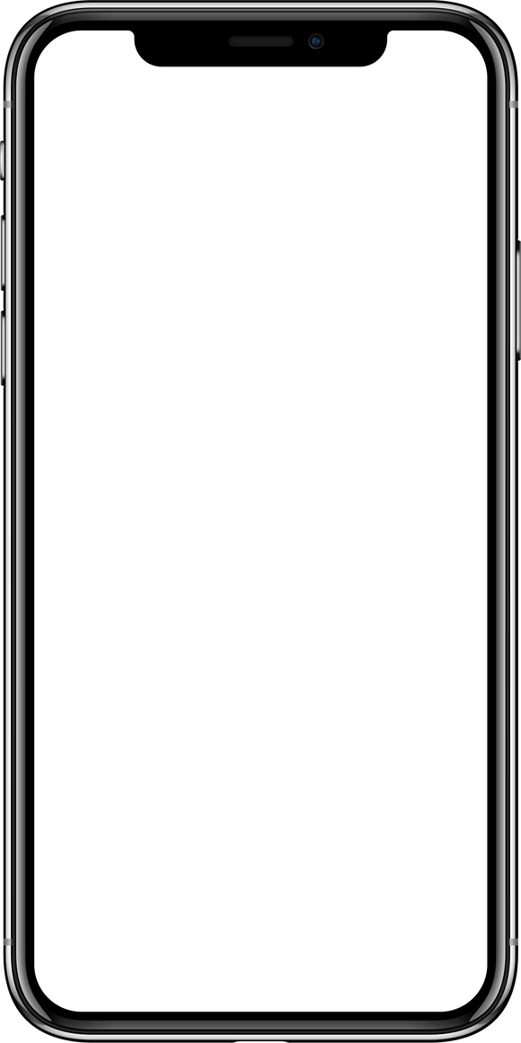 New Realistic Mobile Phone Smartphone Mockup with Blank Screen I